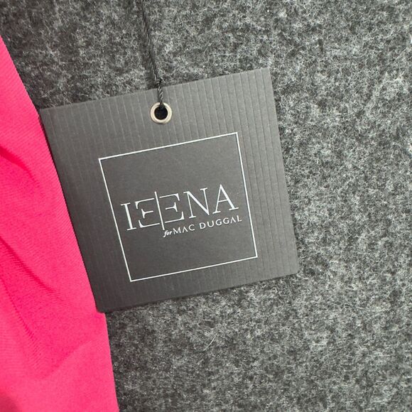 Ieena for Mac Duggal Dress Womens 0 Pink Strapless Sweetheart Cocktail Ruched - Picture 4 of 11